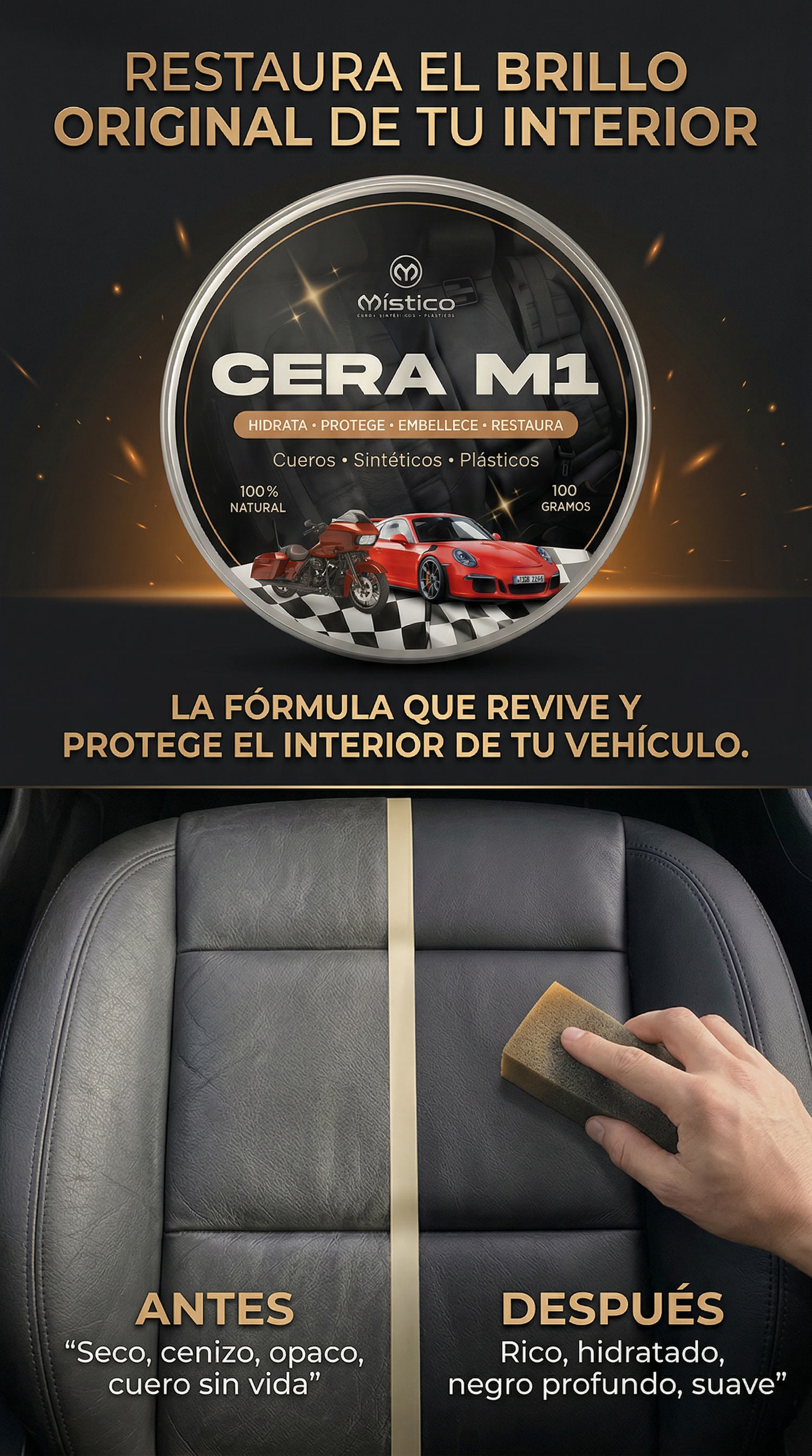Banner Cera M1 - Devuélvele la vida a tu carro