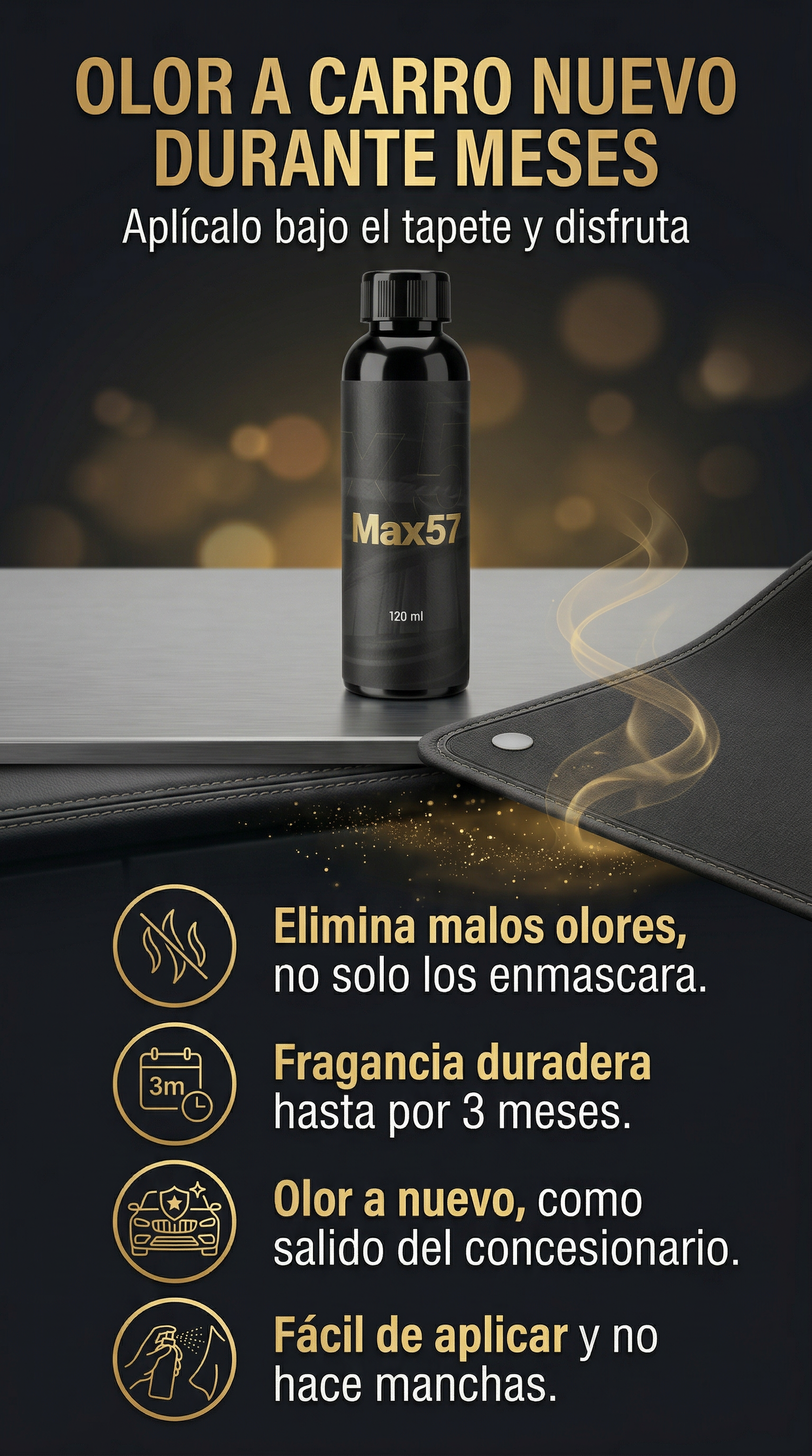 Banner Max 57 - Perfume vehicular