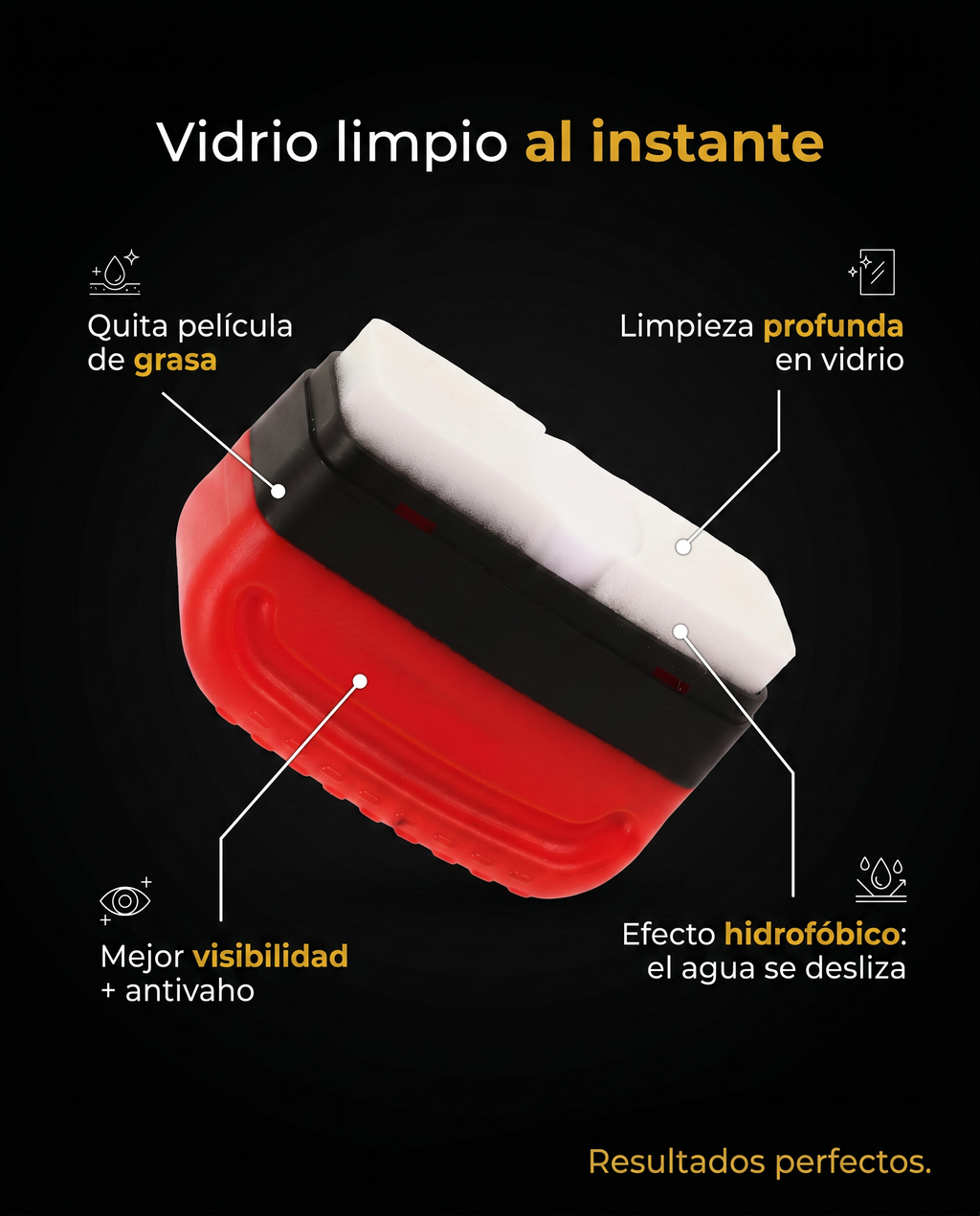 Cepillo Limpiador Parabrisas Antiempañante