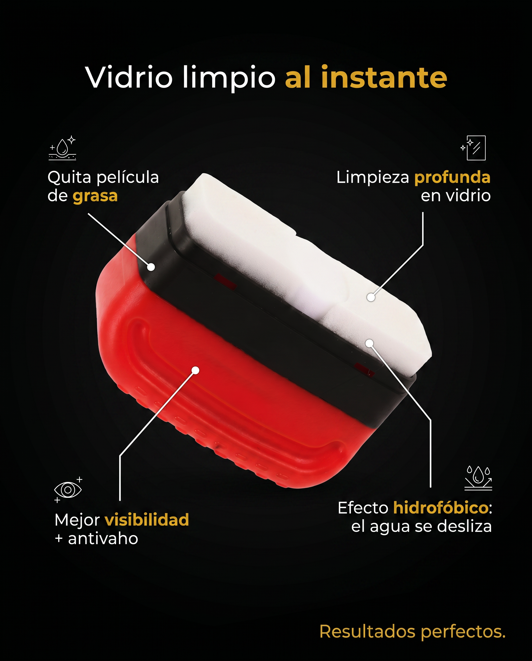 Cepillo Limpiador Parabrisas Antiempañante